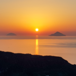 VULCANO EOLIE TRAMONTO ALICUDI FILICUDI