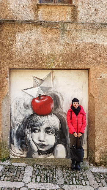 ERICE BORGO MEDIOEVALE COME ARRIVARE VIE STREET ART