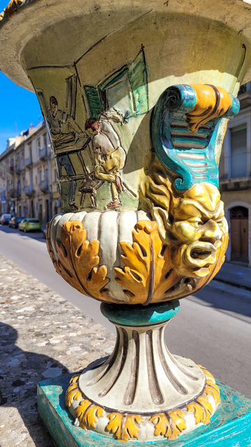 CALTAGIRONE SICILIA COSA VEDERE GIARDINI PUBBLICI VASO VIA ROMA
