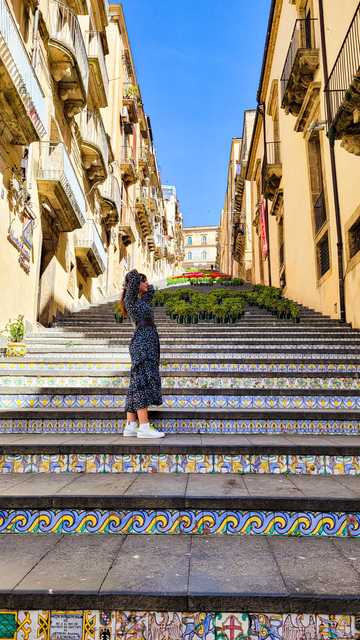 CALTAGIRONE SICILIA COSA VEDERE SCALA SANTA MARIA DEL MONTE