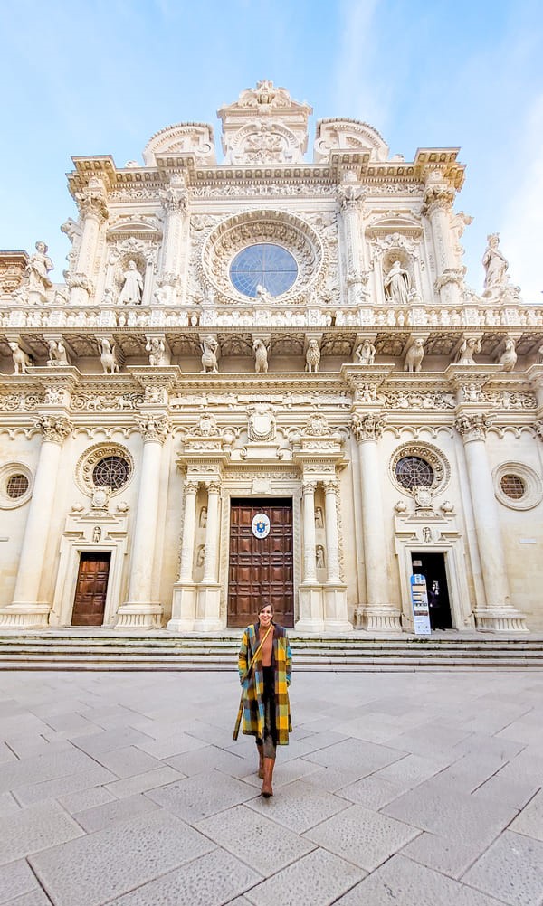 LECCE COSA VEDERE BASILICA SANTA CROCE