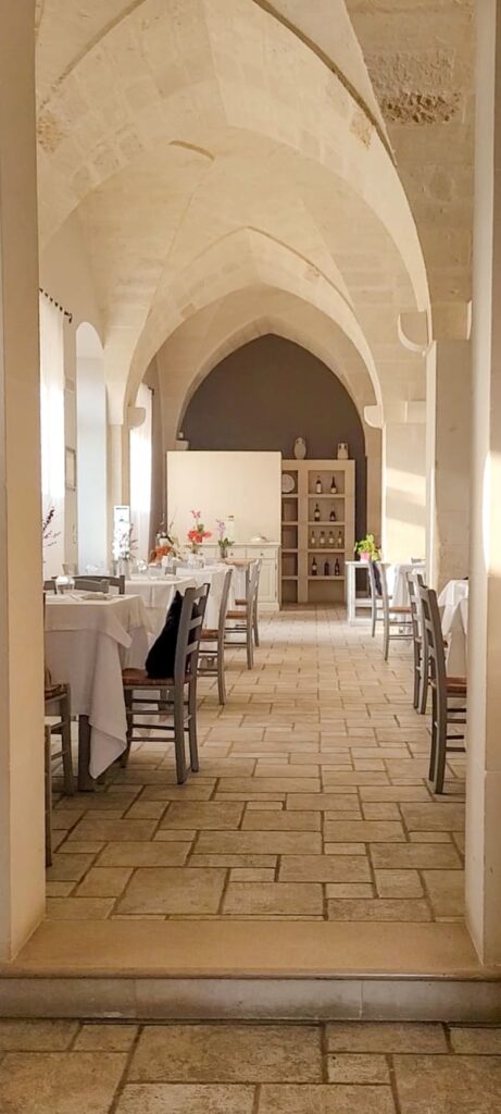 MASSERIE PUGLIA PANAREO SALA DA PRANZO