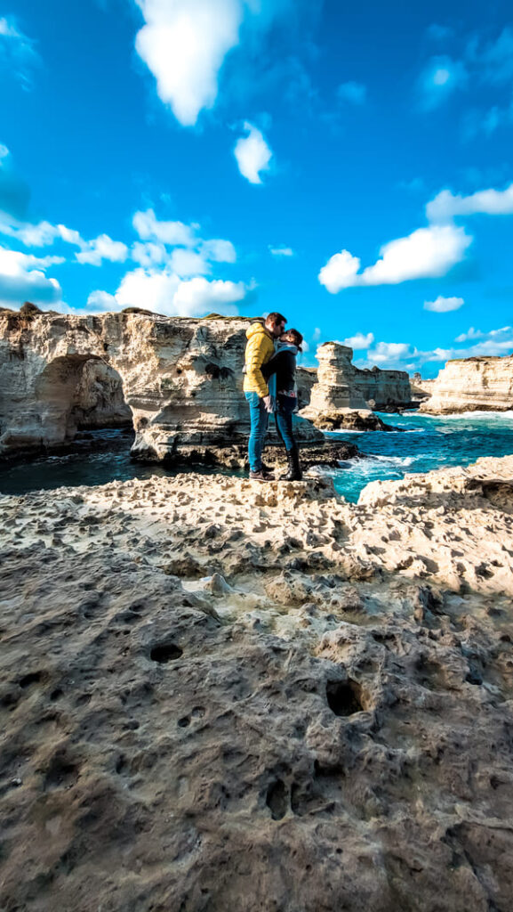 OTRANTO DINTORNI COSA VEDERE FARAGLIONI SANTO ANDREA