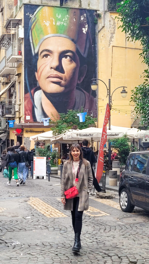 MAPPA ITINERARIO NAPOLI A PIEDI SAN GENNARO JORIT