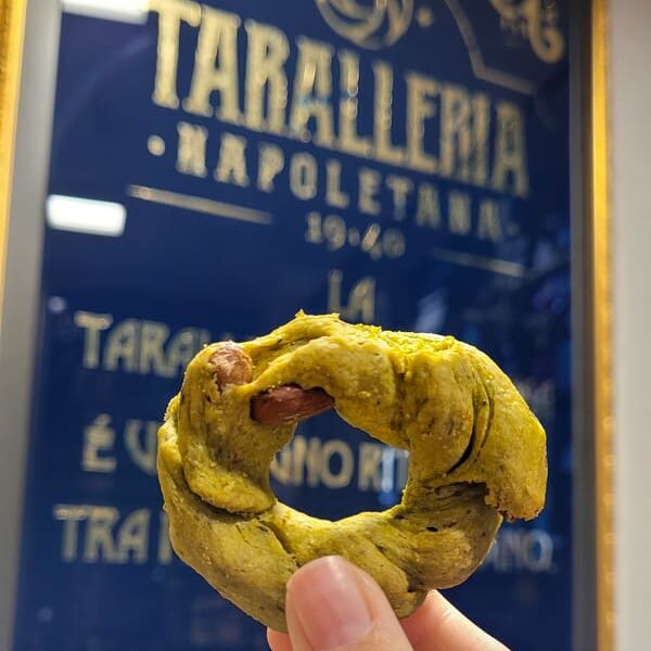 MAPPA ITINERARIO NAPOLI A PIEDI TARALLERIA NAPOLETANA