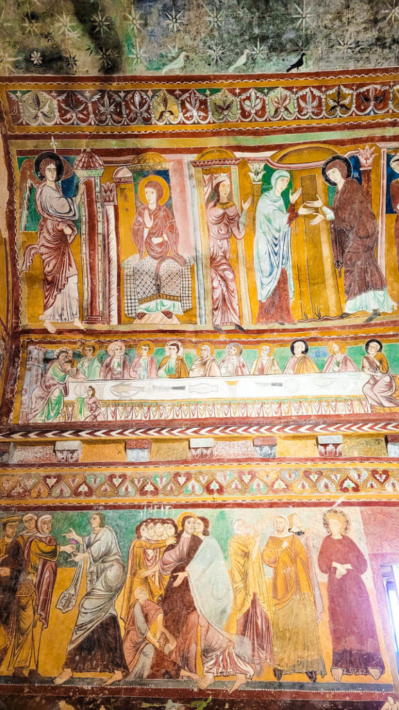 ABRUZZO BOMINACO ORATORIO SAN PELLEGRINO STORIE DI GESU'