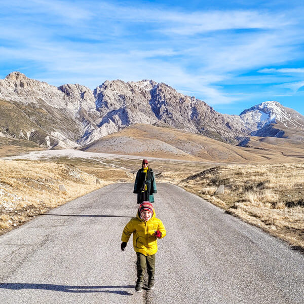 CAMPO IMPERATORE ABRUZZO COME ARRIVARE BAMBINO