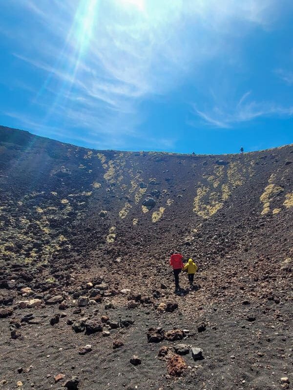 ETNA COSA VEDERE BAMBINI CRATERE SILVESTRE INFERIORE
