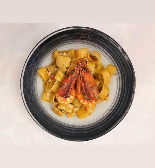 MARZAMEMI DOVE MANGIARE IL BORGO CALAMARATA GAMBERI PISTACCHIO