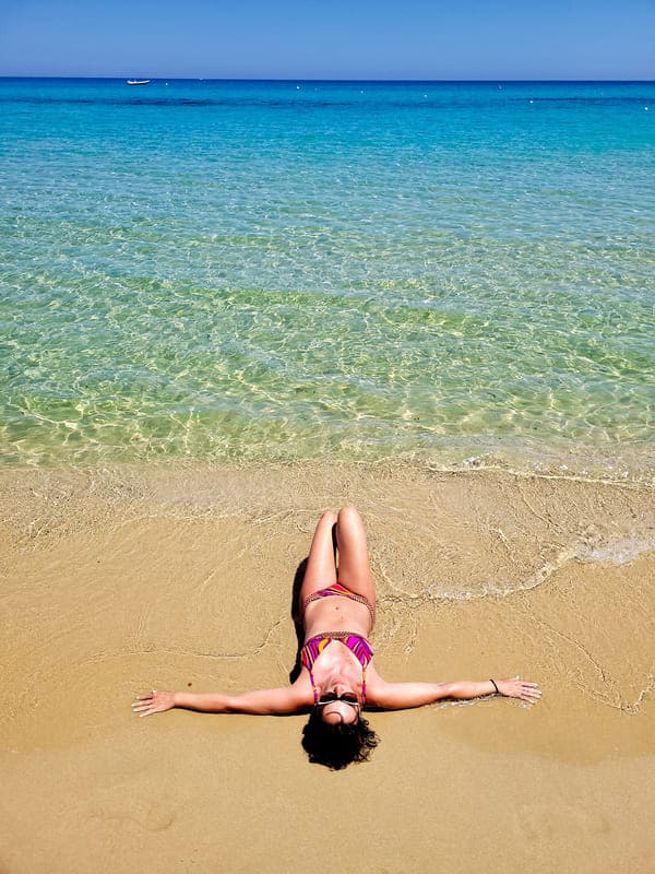 SCOGLIO DI PEPPINO COME ARRIVARE SPIAGGIA