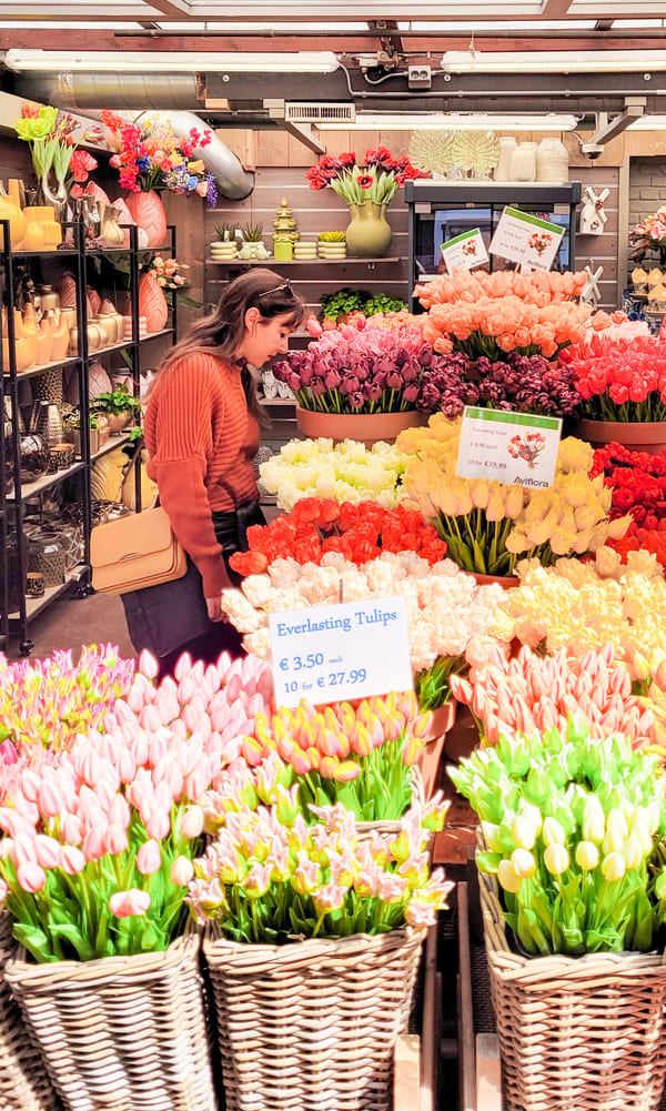 Cosa Vedere ad Amsterdam in 3 giorni MERCATO DEI FIORI