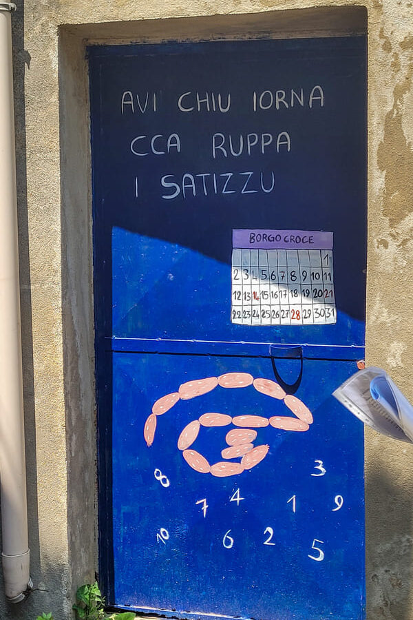 BORGO CROCE REGGIO CALABRIA PROVERBI