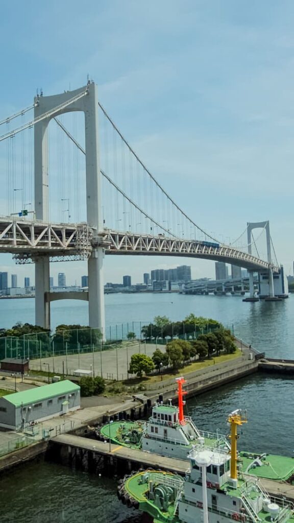 COSA VEDERE A TOKYO RAINBOW BRIDGE