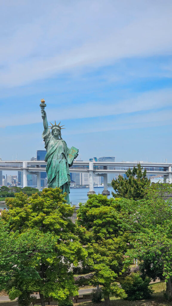 COSA VEDERE A TOKYO STATUA DELLA LIBERTA'