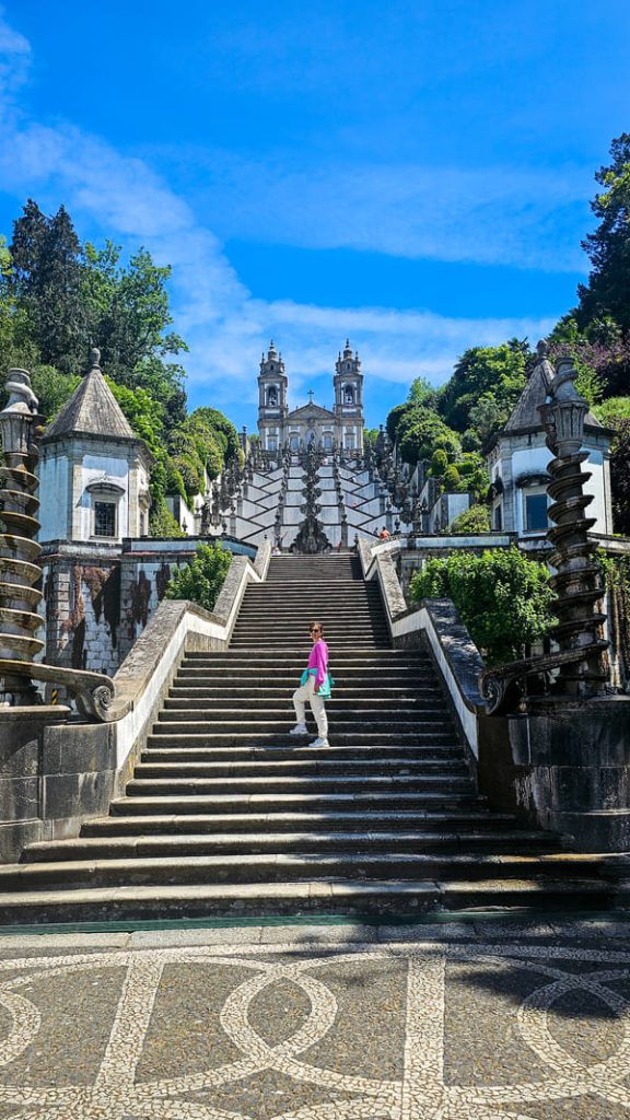 PORTOGALLO DA VEDERE BRAGA SANTUARIO BOM JESUS DO MONTE