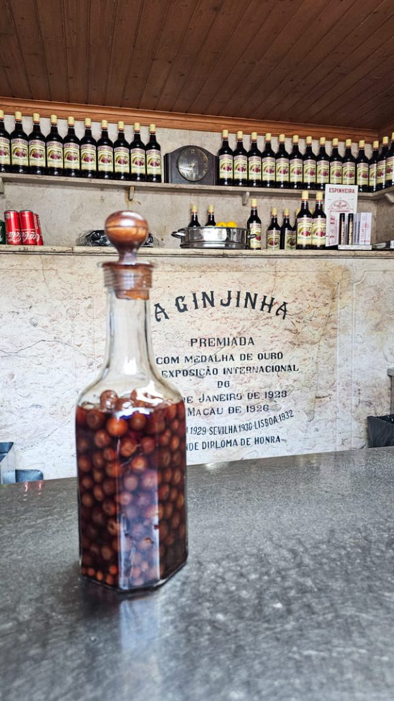 PORTOGALLO DA VEDERE LISBONA GINJINHA