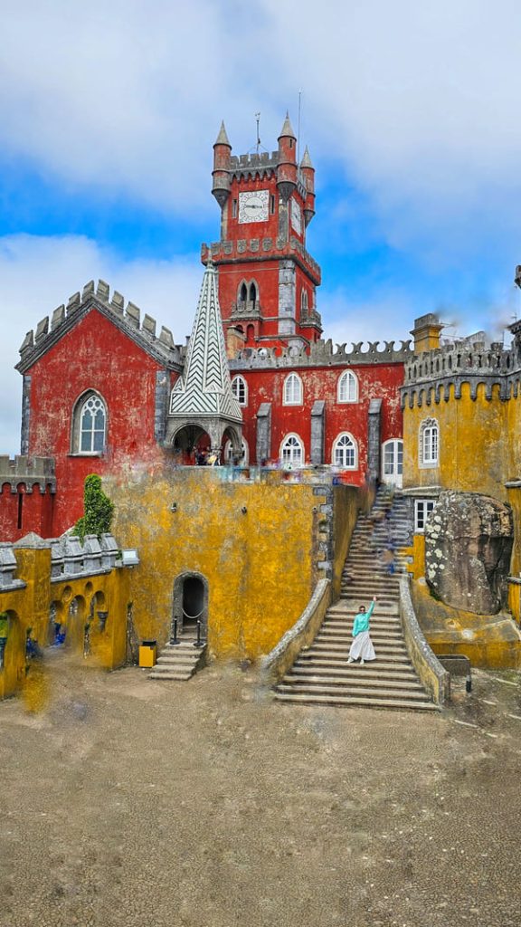 PORTOGALLO DA VEDERE SINTRA PALACIO DE PENA