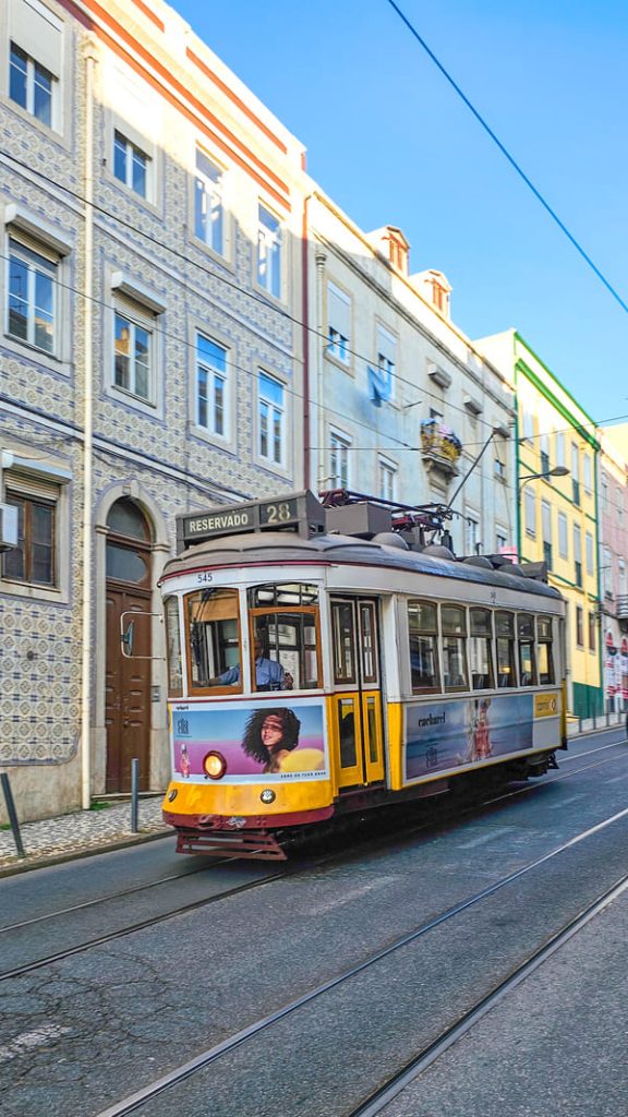 PORTOGALLO DA VEDERE TRAM 28