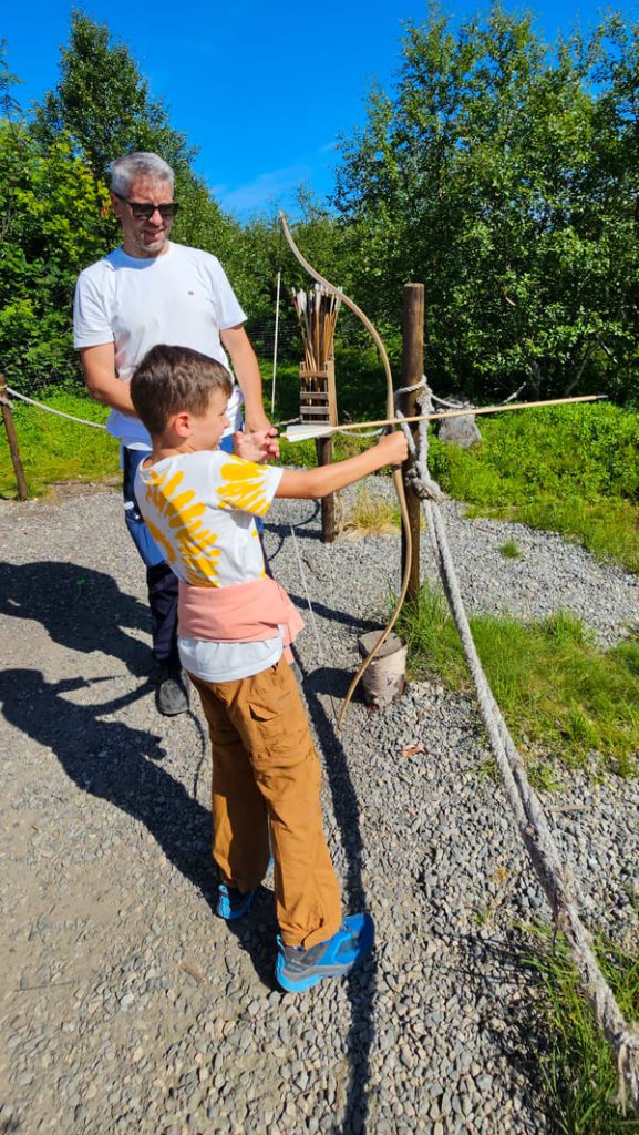 LOFOTEN COSA VEDERE MUSEO VICHINGHI TIRO ARCO