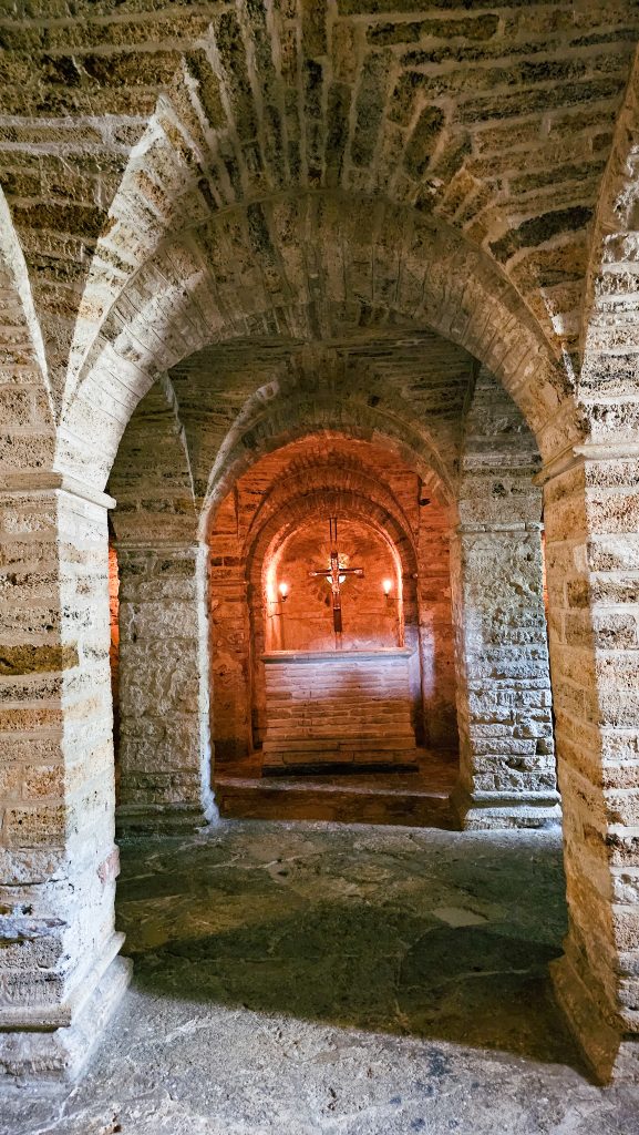la cripta vichinga della Cattedrale di Nostra Signora ad Aarhus