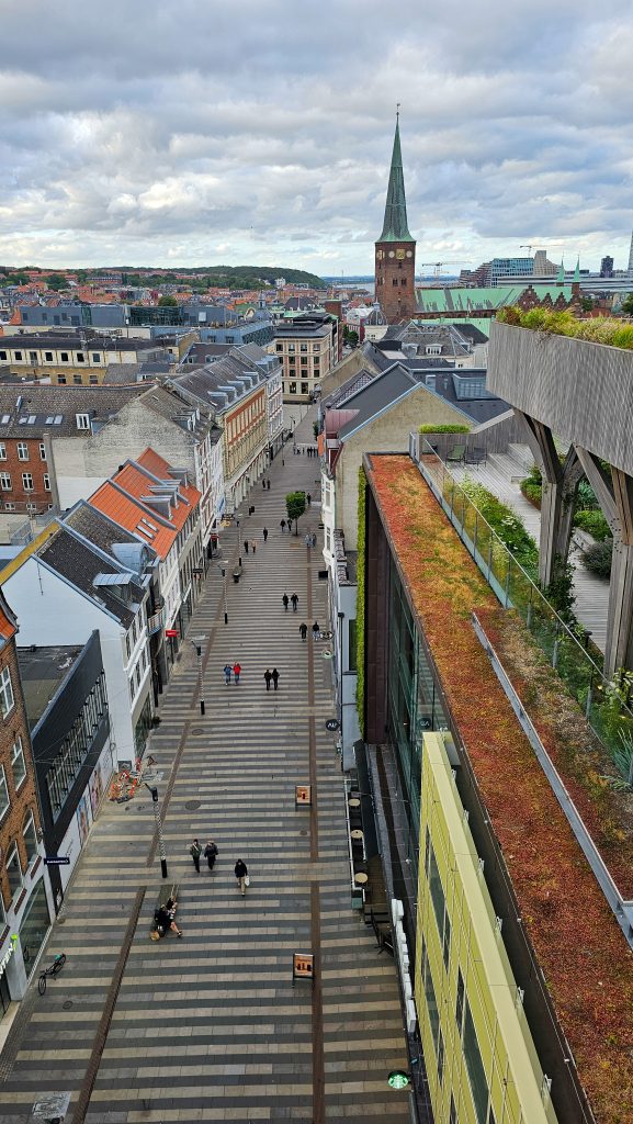 Il panorama dal Sailing Rooftop ad Aarhus
