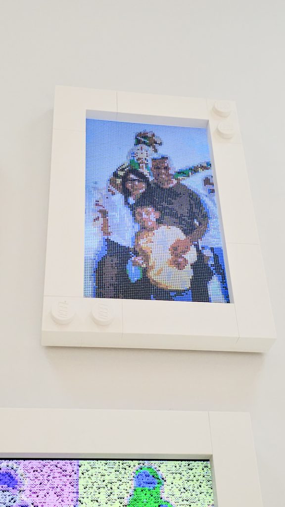 La foro Lego della Lego House a Billund
