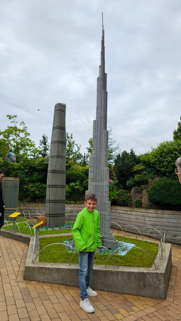 Il Burj Khalifa di Miniland a Legoland Billund