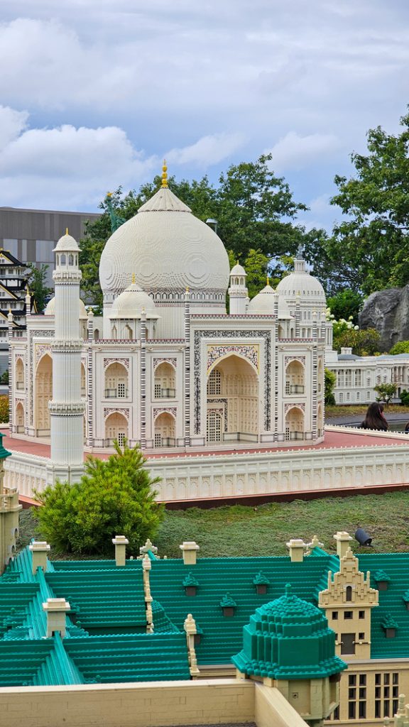 Il Taj Mahal di Miniland a Legoland Billund