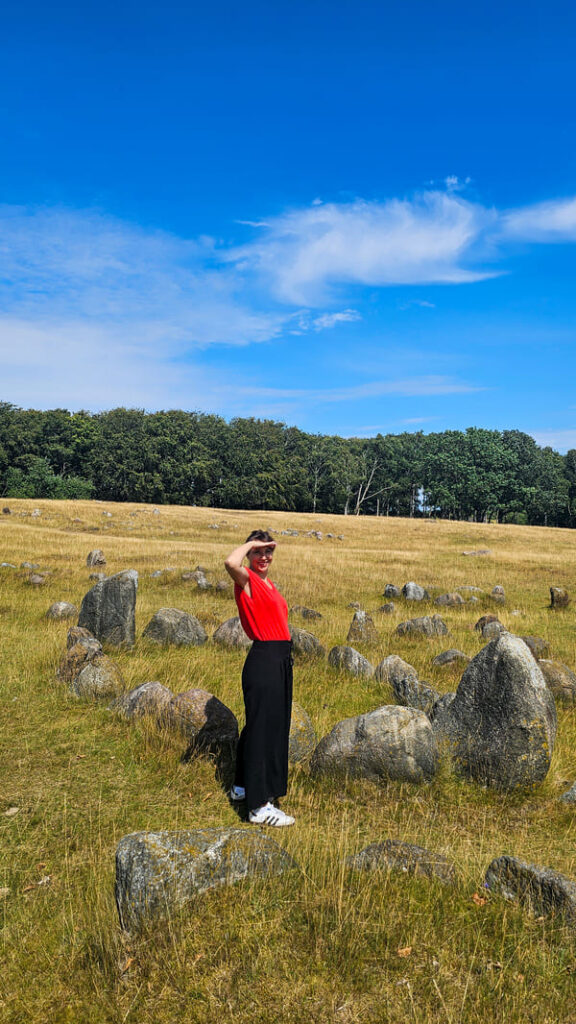 Il sito archeologico vichingo di Lindholm Høje nella Danimarca del Nord